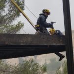 trabajo tirolina